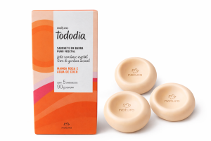 Sabonetes Manga Rosa e Água de coco